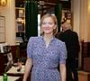 Un rythme professionnel intense auquel s'ajoute sa vie de famille.
Maya Lauque - Remise du Prix Vins et Livres aux Deux Magots à Paris, France, le 11 mars 2024.
© Jack Tribeca / Bestimage