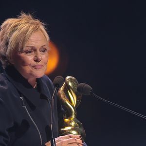 Exclusif - Muriel Robin - Deuxième édition de la cérémonie des "Auguste de l'Humour" dans la salle Nouveau Siècle à Lille le 2 février 2026. © Stéphane Vansteenkiste/Bestimage