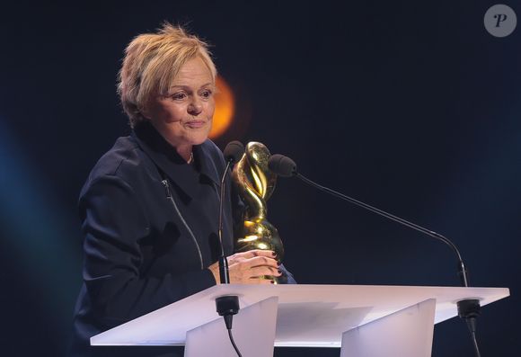 Exclusif - Muriel Robin - Deuxième édition de la cérémonie des "Auguste de l'Humour" dans la salle Nouveau Siècle à Lille le 2 février 2026. © Stéphane Vansteenkiste/Bestimage