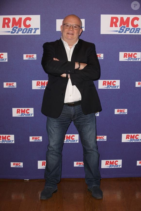 Jean Rességuié lors de la conférence de presse RMC sur la Coupe du Monde de Football 2018, a Paris, France le 11 Avril 2018. Photo par Jerome Domine/ABACAPRESS.COM