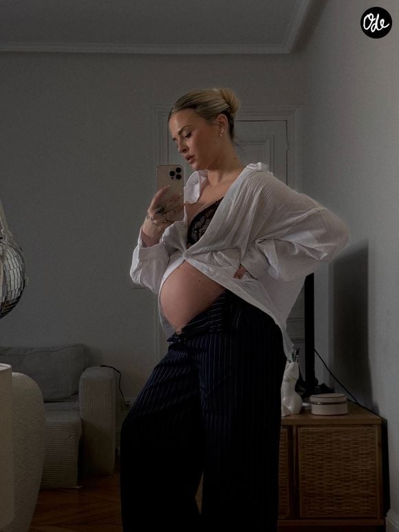 Kelly Vedovelli a donné naissance à son premier enfant. Compte Instagram