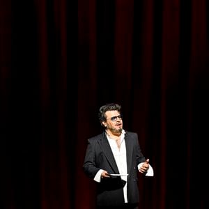 Pedro Alves - Première du spectacle "STARMUSICAL" au théâtre des Folies Bergère à Paris le 13 février 2025. 
© Pierre Perusseau / Bestimage