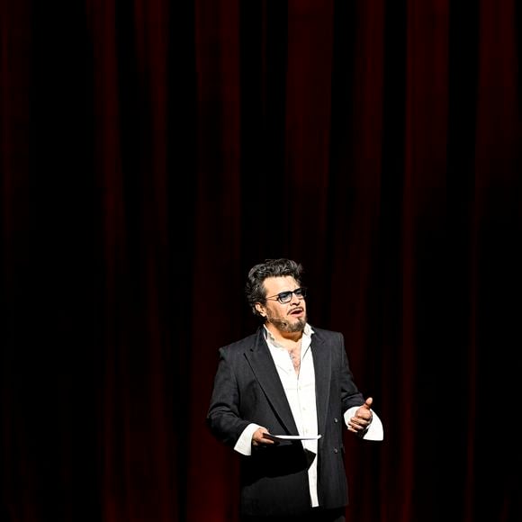 Pedro Alves - Première du spectacle "STARMUSICAL" au théâtre des Folies Bergère à Paris le 13 février 2025. 
© Pierre Perusseau / Bestimage