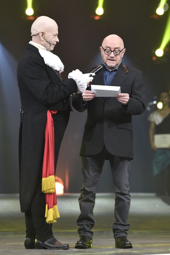 Michel Blanc lors du 37e Festival Mondial du Cirque de Demain, au Cirque Phenix, pelouse de Reuilly, Paris, France, le 31 janvier 2016. Photo Edouard BERNAUX/ABACAPRESS.COM