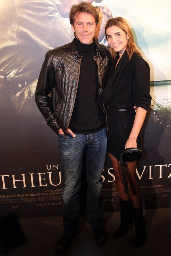 Emmanuel Philibert de Savoie et Clotilde Courau à l'UGC Normandie à Paris en novembre 2011. Photo par AGENCE / BESTIMAGE