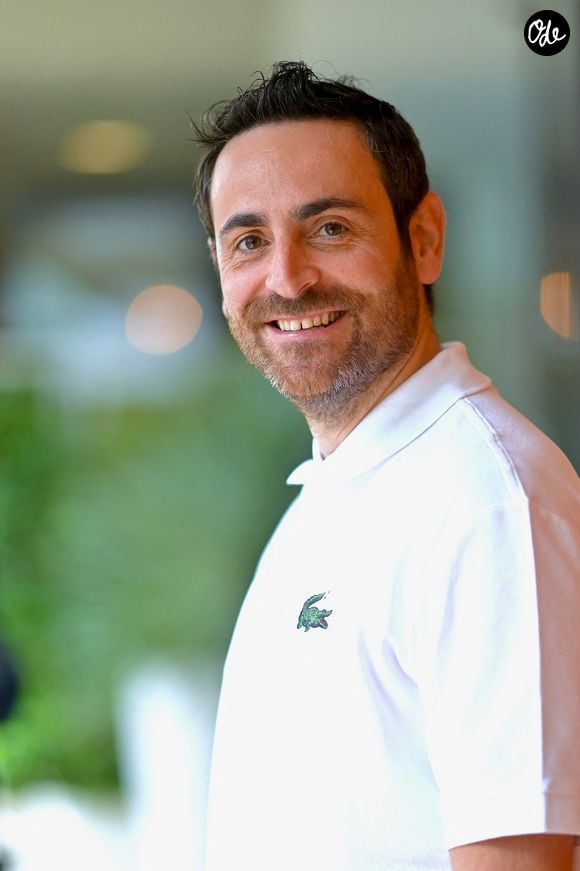 Camille Combal assiste au tournoi de Roland-Garros 2024, le 9 juin 2024 à Paris, en France. Photo : ABACAPRESS.COM