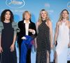 Naidra Ayadi, Danièle Thompson, guest, Camille Chamoux - Photocall du dîner d'ouverture du 77ème Festival International du Film de Cannes, au Carlton. Le 14 mai 2024
© Borde-Jacovides-Moreau / Bestimage