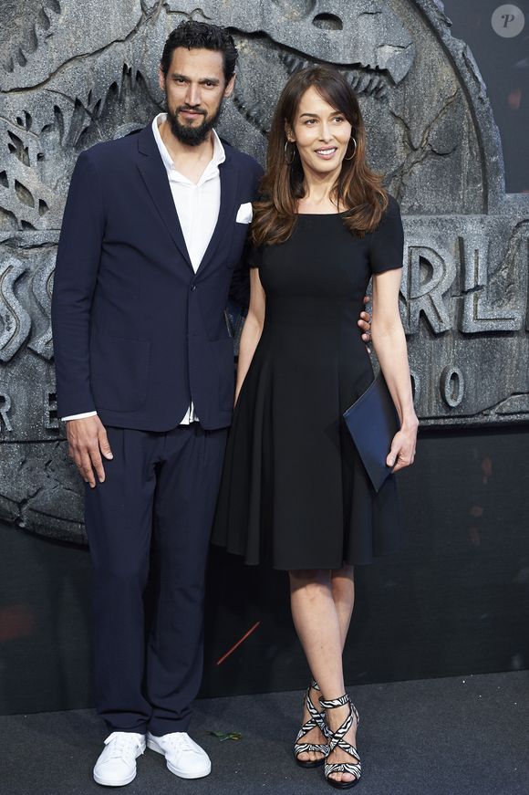 Dolores Chaplin et son compagnon Stany Coppet - Avant-première du film "Jurassic World : Fallen Kingdom" au Wizink Center de Madrid, Espagne, le 21 mai 2018. © Jack Abuin /Zuma Press/Bestimage