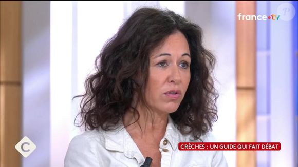 Caroline Goldman sur le plateau de "C à vous la suite". Capture d'écran/France 5