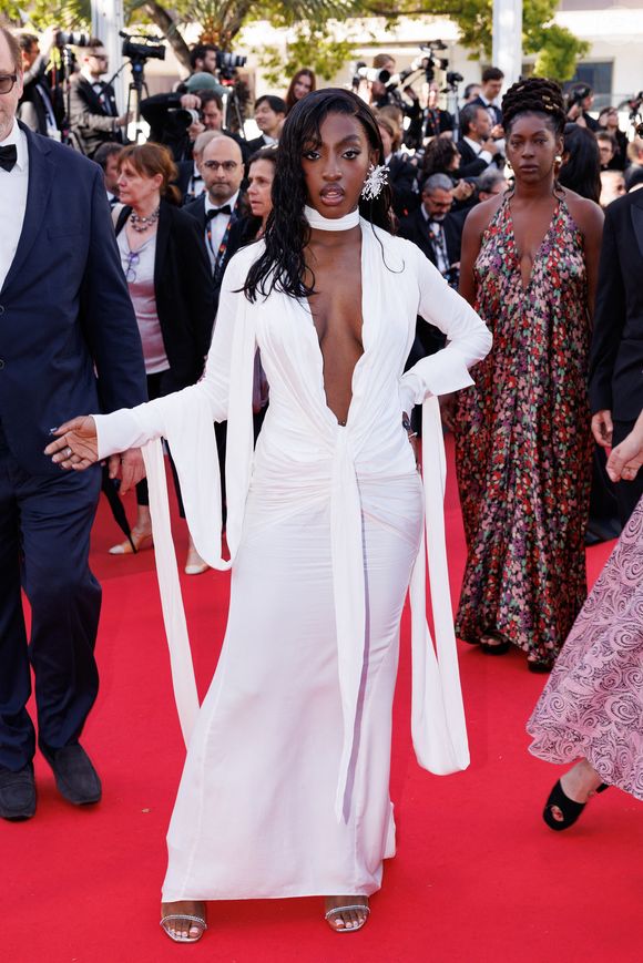 Ebony (Star Academy) - Montée des marches du film « Vie privée » lors du 78ème Festival International du Film de Cannes, au Palais des Festivals à Cannes. Le 20 mai 2025
© Jacovides-Moreau / Bestimage