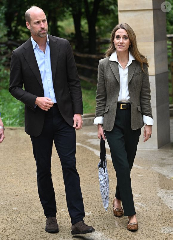 Ce dernier a été contraint de quitter son domicile pour laisser la place à Kate et son époux.

Le Prince et la Princesse de Galles lors de leur visite des jardins nouvellement transformés du Natural History Museum à Londres, et rencontrent des enfants et des jeunes qui participent à des programmes d'apprentissage qui les mettent en contact avec la nature et stimulent la biodiversité dans les zones urbaines. Jeudi 4 septembre 2025. Photo par Eddie Mulholland/Daily Telegraph/PA Wire/ABACAPRESS.COM