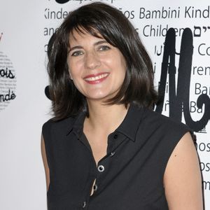 Estelle Denis lors de son arrivée au 5e Gala de charité de l'association 'Les Rois du Monde' au profit des enfants defavorises, orphelins ou malades, a la Salle Wagram, le 27 fevrier 2017, a Paris, France. Photo Edouard Bernaux/Abacapress.com