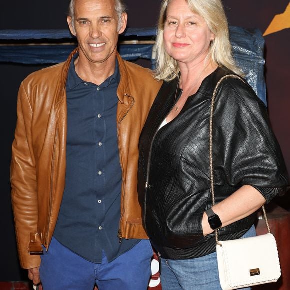 Paul et Luana Belmondo - Première du film "Indiana Jones et le Cadran de la destinée" au cinéma Le Grand Rex à Paris le 26 juin 2023. © Coadic Guirec/Bestimage