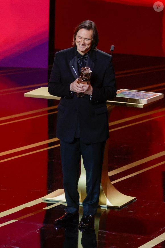 Jim Carrey (César d'honneur) lors de la 51ème cérémonie des César à l'Olympia à Paris, France, le 26 février 2025 © Borde-Jacovides/Bestimage