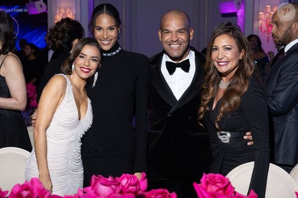 Exclusif - Eva Longoria, Cindy Bruna, Amaury Nolasco, Maria Bravo - Global Gift Gala Paris à l'hôtel Four Seasons George V à Paris le 8 novembre 2025. © Cyril Moreau/Bestimage
