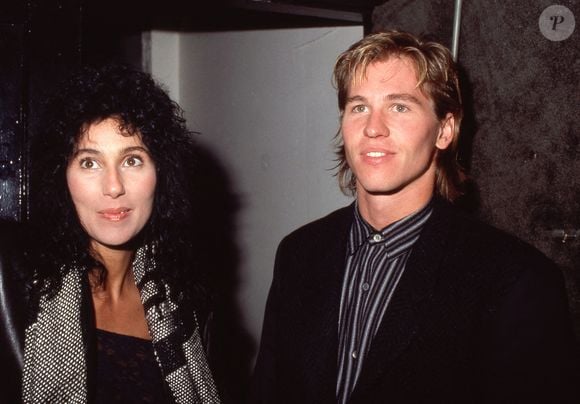 Archives - Cher et Val Kilmer lors d'une soirée vidéo de Bette Midler le 9 janvier 1984. Photo by Ralph Dominguez/MediaPunch