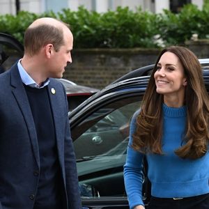 Le prince William et Kate Middleton arrivent au centre culturel ukrainien à Londres, pour découvrir les efforts extraordinaires déployés pour soutenir les Ukrainiens au Royaume-Uni et dans toute l'Europe. Le 9 mars 2022. © Backgrid UK/Bestimage