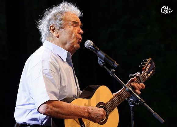 Pierre Perret en concert lors du 25e festival Bastid'Art de Miramont-de-Guyenne (47), le 4 août 2019  - Photo : Simonet/ANDBZ/ABACAPRESS.COM