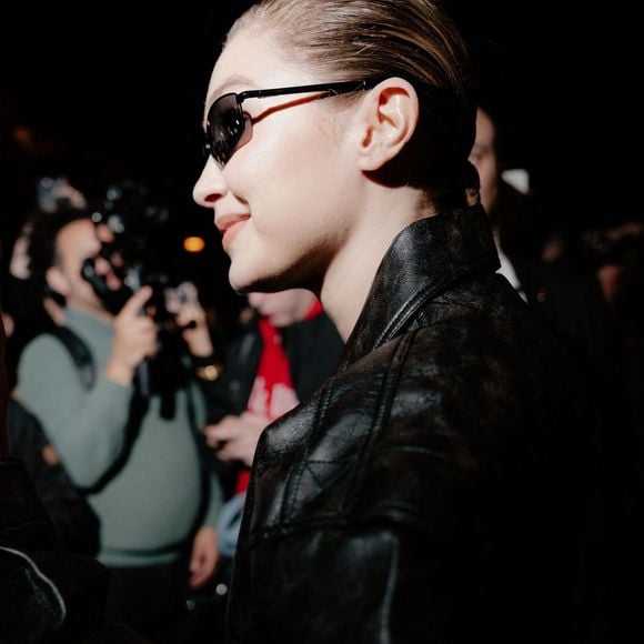 Paris, FRANCE - Gigi Hadid quittant le défilé Schiaparelli. 2025. (Backgrid UK/ Bestimage).