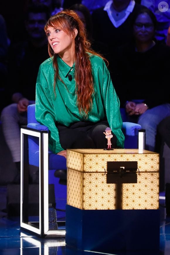 Exclusif - Zaz (Isabelle Geffroy) - Enregistrement de l'émission "La boîte à secrets 16", présentée par F.Bollaert et diffusée le 10 mars sur France 3
© Christophe Clovis / Bestimage