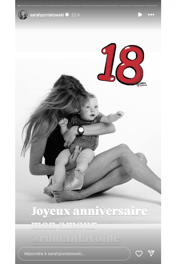 “Joyeux anniversaire mon amour”, écrit Sarah Poniatowski

Sarah Poniatowski célèbre les 18 ans de son fils Roman Lavoine sur Instagram.