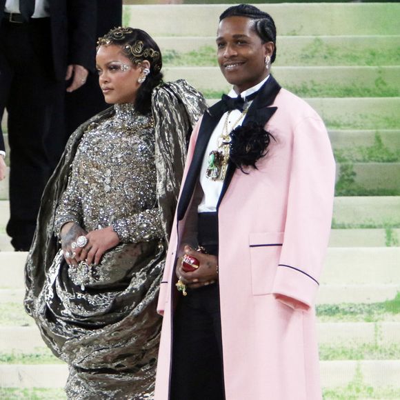New York City, Rihanna et son compagnon au Met Gala 2026, célébrant "Costume Art" au Metropolitan Museum of Art à New York City.