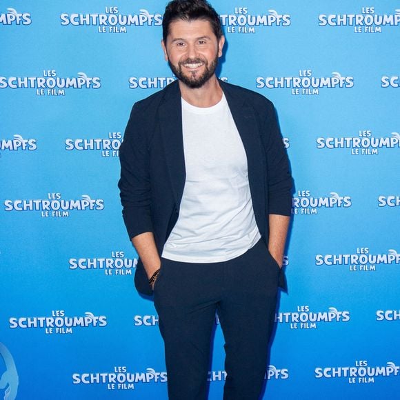 "Il est insupportable", a-t-il confié au sujet de son fils. "Il est bavard, pas attentif. Il est très gentil, pas du tout méchant, mais pénible". 

Christophe Beaugrand assiste à la première du film Les Schtroumpfs (The Smurfs The Movie) au cinéma Grand Rex à Paris, France, le 06 juillet 2025. Photo par Aurore Marechal/ABACAPRESS.COM