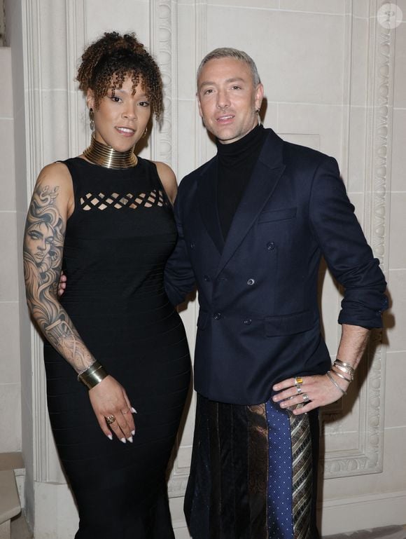 Maya et Maxime Dereymez - 47ème édition du Gala "Best Awards" à l'hôtel Four Seasons Hôtel George V à Paris le 28 janvier 2025. © Coadic Guirec/Bestimage