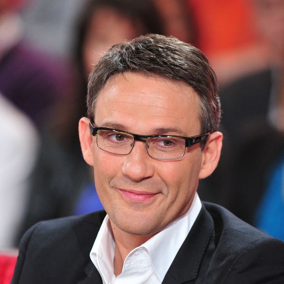 Julien Courbet lors de l'enregistrement de Vivement Dimanche le 24 avril 2012 à Paris, France. Photo by Max Colin/ABACAPRESS.COM