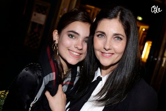 Cristiana Reali et sa fille Toscane Huster lors de la 31ème cérémonie des Molières 2019 aux Folies Bergère à Paris, France, le 13 mai 2019. © Cédric Perrin/Bestimage