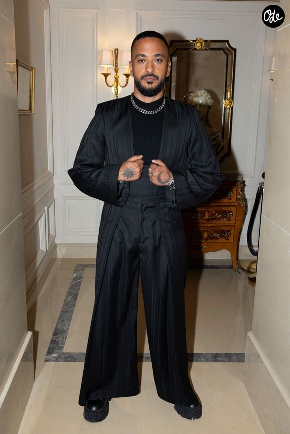 Exclusif - Slimane - Arrivées au Global Gift Gala Paris à l'hôtel Four Seasons George V à Paris le 8 novembre 2025. © Jérémy Melloul/Bestimage