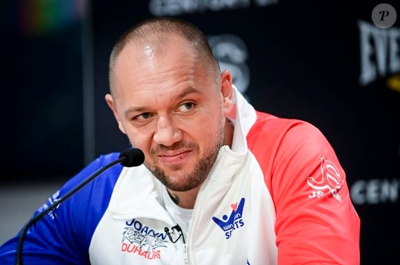 Au Parisien, il révèle avoir été arnaqué par un manager peu scrupuleux à qui il a fait confiance
Johann Duhaupas - Conférence de presse à la veille du match de boxe entre Tony Yoka et Johann Duhaupas, prévu le 25 septembre 2020 à Paris La Défense Arena. Paris. Le 24 septembre 2020. JB Autissier / Panoramic / Bestimage
