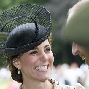 Kate Catherine Middleton, duchesse de Cambridge - Commémorations du centenaire de la Bataille de la Somme à Thiepval, bataille qui fût la plus meurtrière de la Première Guerre Mondiale. Le 1er juillet 2016