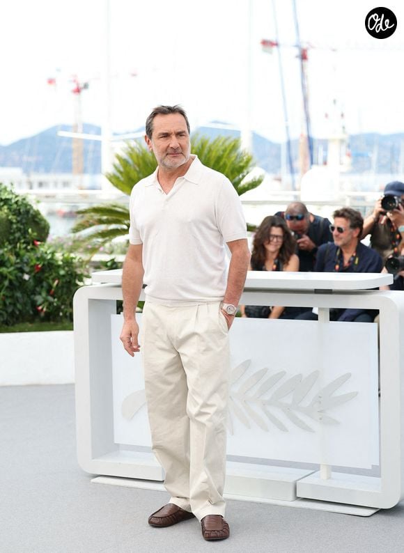 L'acteur Gilles Lellouche pose lors d'une séance photo pour le film "La Vénus électrique" à l'occasion de la 79e édition du Festival de Cannes, à Cannes, dans le sud de la France, le 13 mai 2026. Photo : Xinhua/Abaca/Wu Huiwo