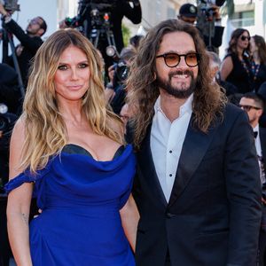 Heidi Klum et son mari Tom Kaulitz - Montée des marches du film " La bataille de Gaulle : L'âge de fer " lors du 79ème Festival International du Film de Cannes, le 20 mai 2026. © Jacovides-Moreau / Bestimage