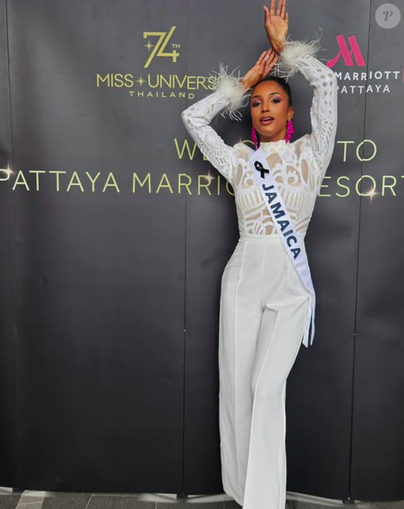Gabrielle Henry Miss Univers Guadeloupe 2025 sur Instagram