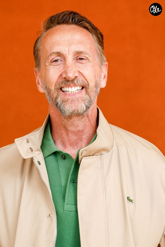 Philippe Caverivière au photocall du village lors des Internationaux de France de Tennis de Roland Garros 2026, à Paris, France, le 4 juin 2026. © Jacovides-Moreau/Bestimage