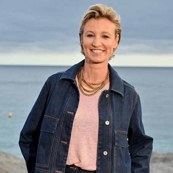 Alexandra Lamy pour le film Louise Violet. - Sixième édition du festival Cinéroman dédié aux adaptations cinématographiques de roman à Nice le 1er octobre 2024. © Dominique Jacovides - Bruno Bebert / Bestimage