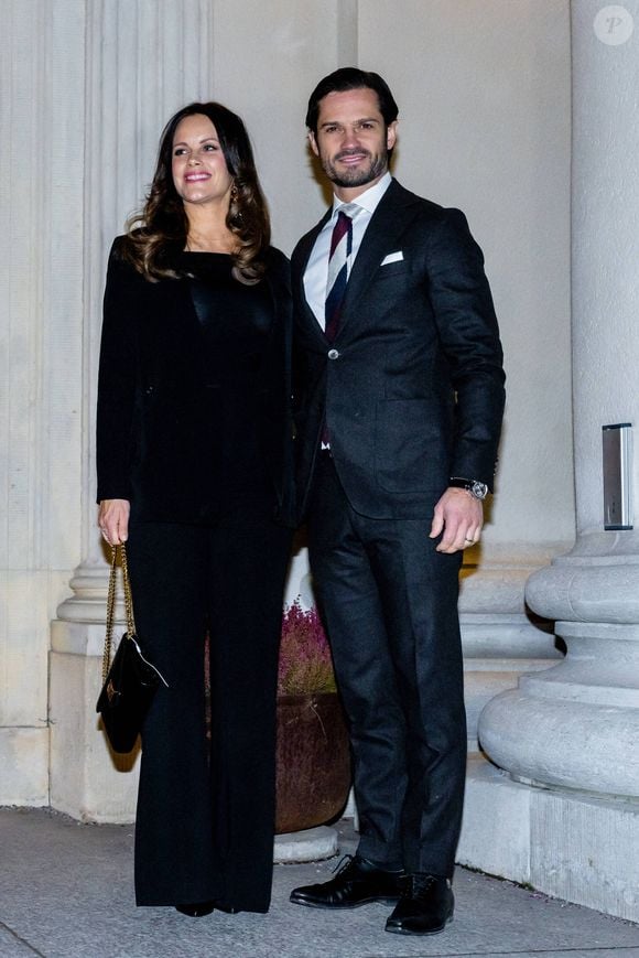 La princesse Sofia et le Prince Carl Philip assistent au concert de Noel à Stockholm en Suède le 20 décembre 2024.