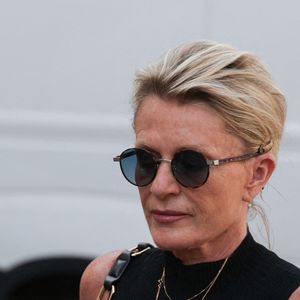 Sophie Davant assiste aux obsèques de Philippe Labro à l'église Saint Germain des Prés à Paris, France, le 13 juin 2025. Philippe Labro, journaliste, auteur, réalisateur et compositeur prolifique, est décédé à 88 ans des suites d'un cancer le 4 juin. Photo by Nasser Berzane/ABACAPRESS.COM