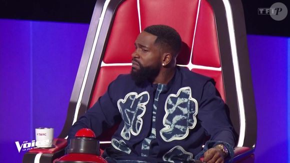 Tayc sur le plateau de "The Voice 2026", sur TF1.