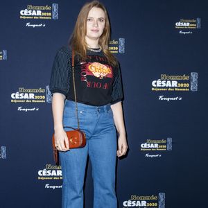 Sara Forestier (nomination meilleure actrice second rôle "Roubaix, une lumière") lors du photocall du "Déjeuner des Nommés de la 45ème édition des César 2020" au restaurant le Fouquet's à Paris, France, le 9 février 2020. © Olivier Borde/Bestimage