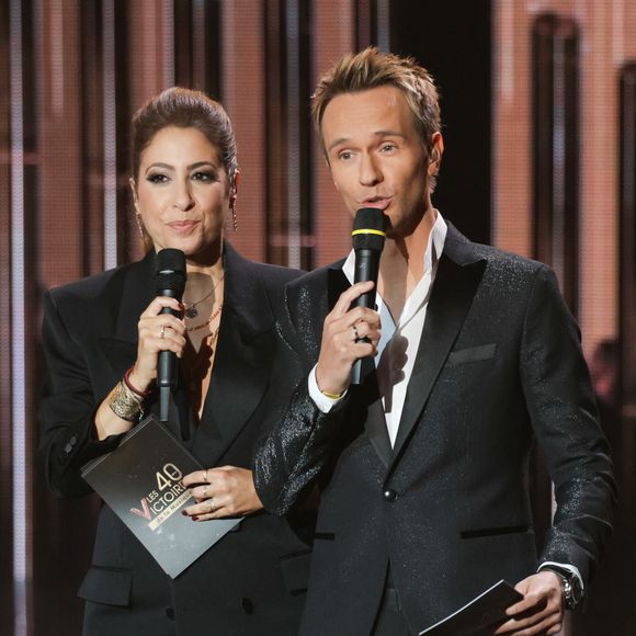 Léa Salamé et Cyril Féraud à la cérémonie de la 40ème édition des Victoires de la Musique à la Seine Musicale, le 14 février 2025. 

Photo : Coadic Guirec/Bestimage