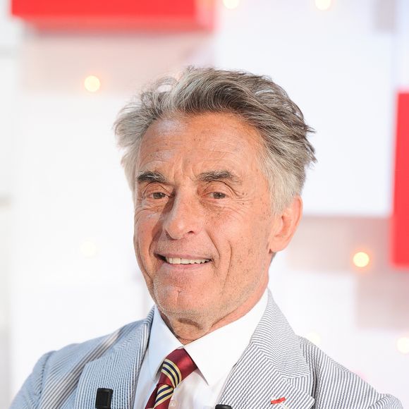 Exclusif - Gérard Holtz - Enregistrement de l'émission "Vivement dimanche" au Studio Gabriel à Paris, présentée par M.Drucker et diffusée le 23 juin sur France 3
© Guillaume Gaffiot / Bestimage
