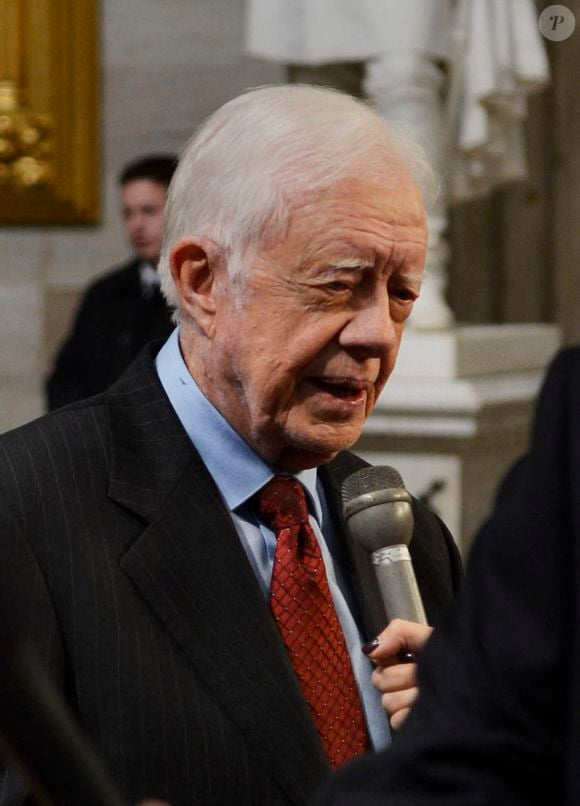 L'ancien président des USA Jimmy Carter est mort à l'âge de 100 ans entouré des siens le dimanche 29 décembre 2024

L'ancien président des USA Jimmy Carter (Credit Image: © PI via ZUMA Press Wire)