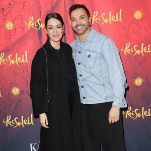 Sofia Essaïdi, Kamel Ouali lors de la générale du spectacle "Le roi soleil" au Dôme de Paris le 9 décembre 2025. © Coadic Guirec / Bestimage