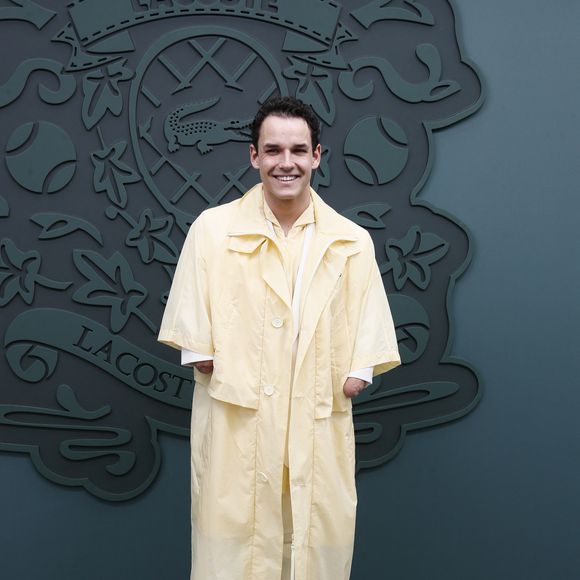 Theo Curin au photocall du défilé Lacoste "Collection Prêt-à-Porter Automne/Hiver 2025-2026" lors de la Fashion Week de Paris (PFW), le 9 mars 2025

© Christophe Clovis / Bestimage