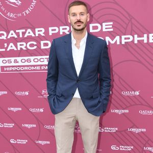 M. Pokora (Matt) au prix Qatar Arc de Triomphe à l'Hippodrome de Longchamp le 6 octobre 2024  

© Rachid Bellak / Bestimage