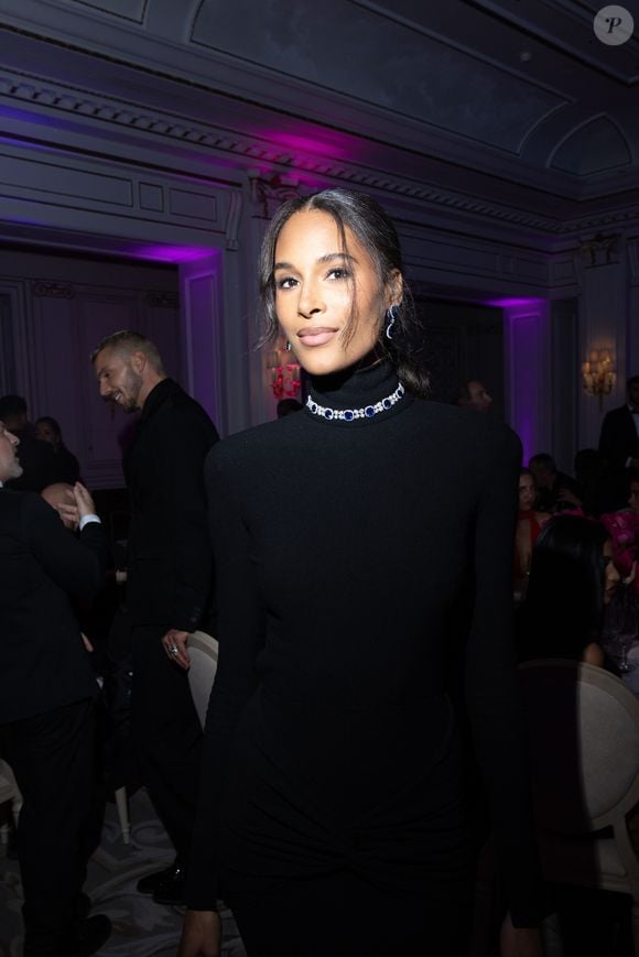 Exclusif - Cindy Bruna - Global Gift Gala Paris à l'hôtel Four Seasons George V à Paris le 8 novembre 2025. © Cyril Moreau/Bestimage