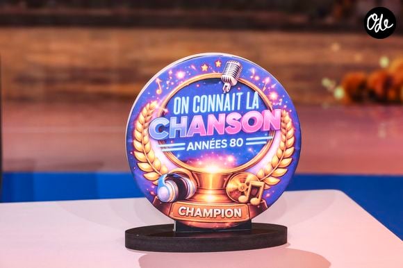Douze personnalités participent à l'émission.

Exclusif - Laurence Boccolini, lors de l’enregistrement de l’emission "On Connait La Chanson Années 80", présentée par L.Boccolini et diffusée le 22 septembre 2026 sur W9, à Paris, France, le 9 avril 2026. © Jack Tribeca/Bestimage